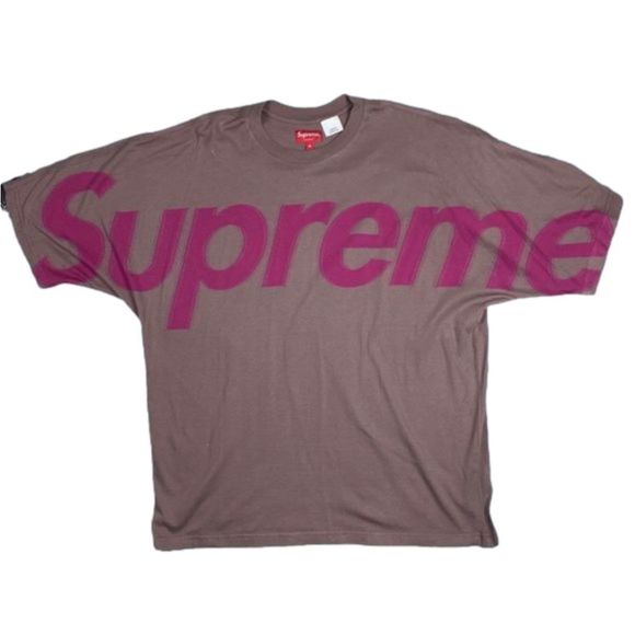 Supreme Other - SUPREME INTARSIA Short Sleeve Top Size Medium Brown